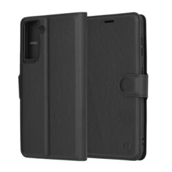 Husa Samsung Galaxy S21 5G Techsuit Leather Folio, negru
