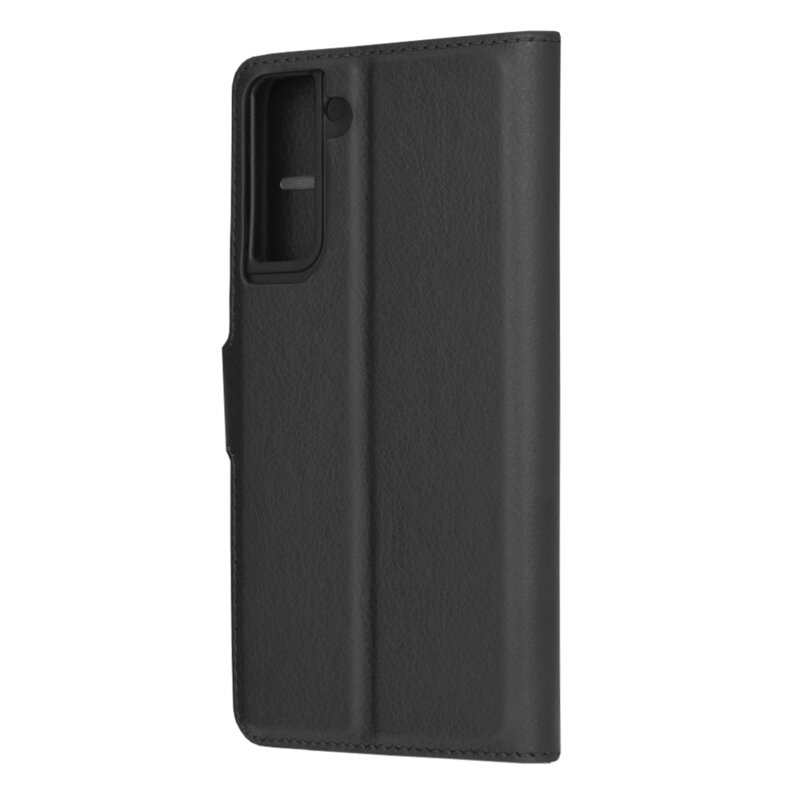 Husa Samsung Galaxy S21 5G Techsuit Leather Folio, negru