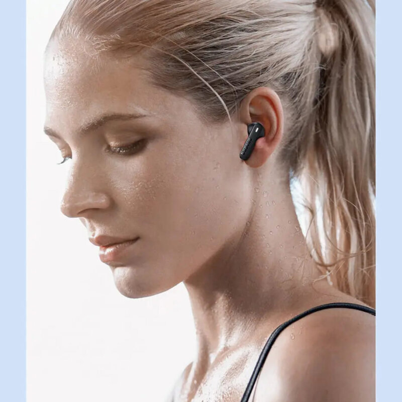 Casti wireless waterproof, half-in-ear Baseus Bowie E16, negru