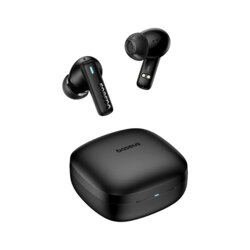 Casti wireless waterproof, TWS, in-ear Baseus Bowie E19, negru