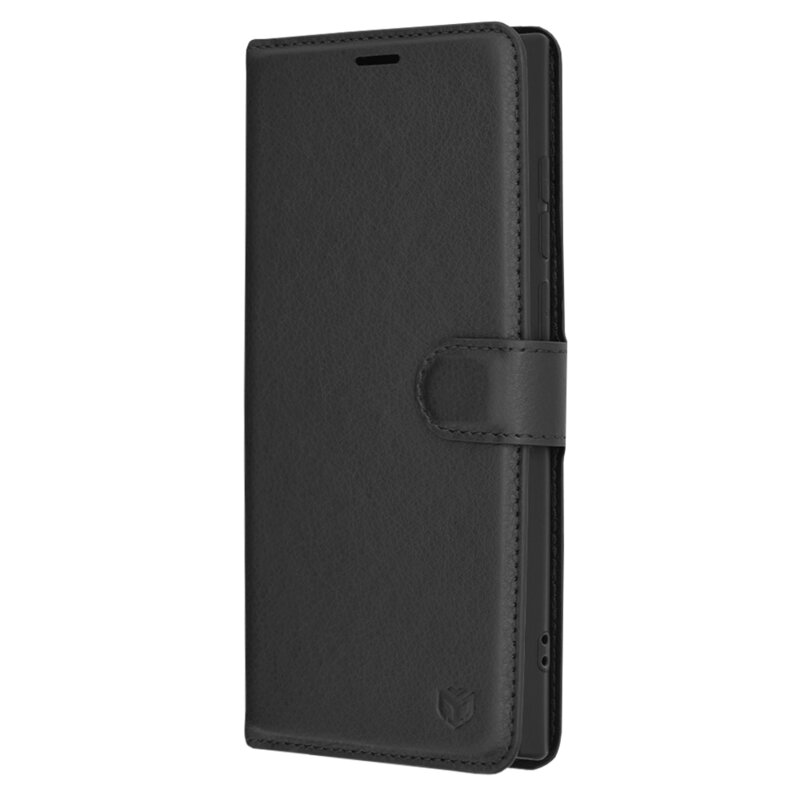 Husa Samsung Galaxy S22 Ultra 5G Techsuit Leather Folio, negru