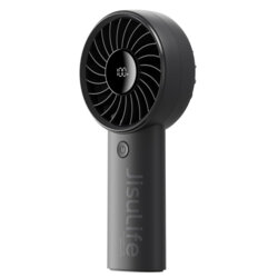 Ventilator mic portabil premium JisuLife 3600mAh, negru, Life4