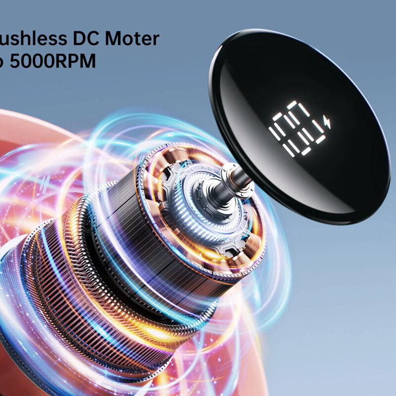 Ventilator mic portabil premium JisuLife 3600mAh, roz, Life4