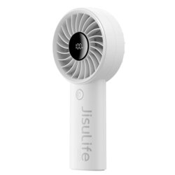 Ventilator mic portabil premium JisuLife 3600mAh, gri, Life4