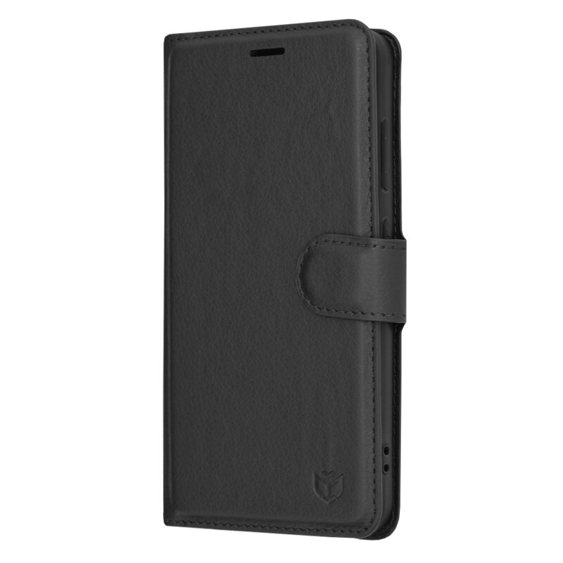 Husa Samsung Galaxy S24 Techsuit Leather Folio, negru