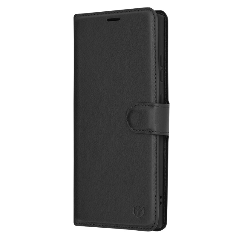 Husa Samsung Galaxy S24 Ultra Techsuit Leather Folio, negru
