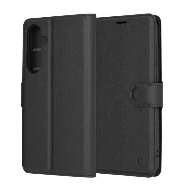 Husa Samsung Galaxy S24 Plus Techsuit Leather Folio, negru