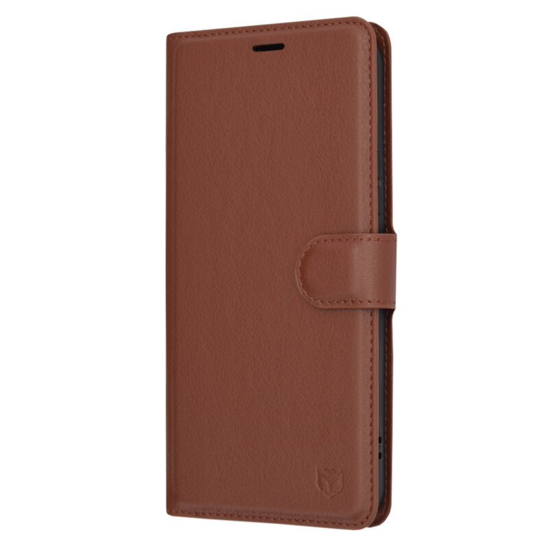 Husa Samsung Galaxy A54 Techsuit Leather Folio, maro