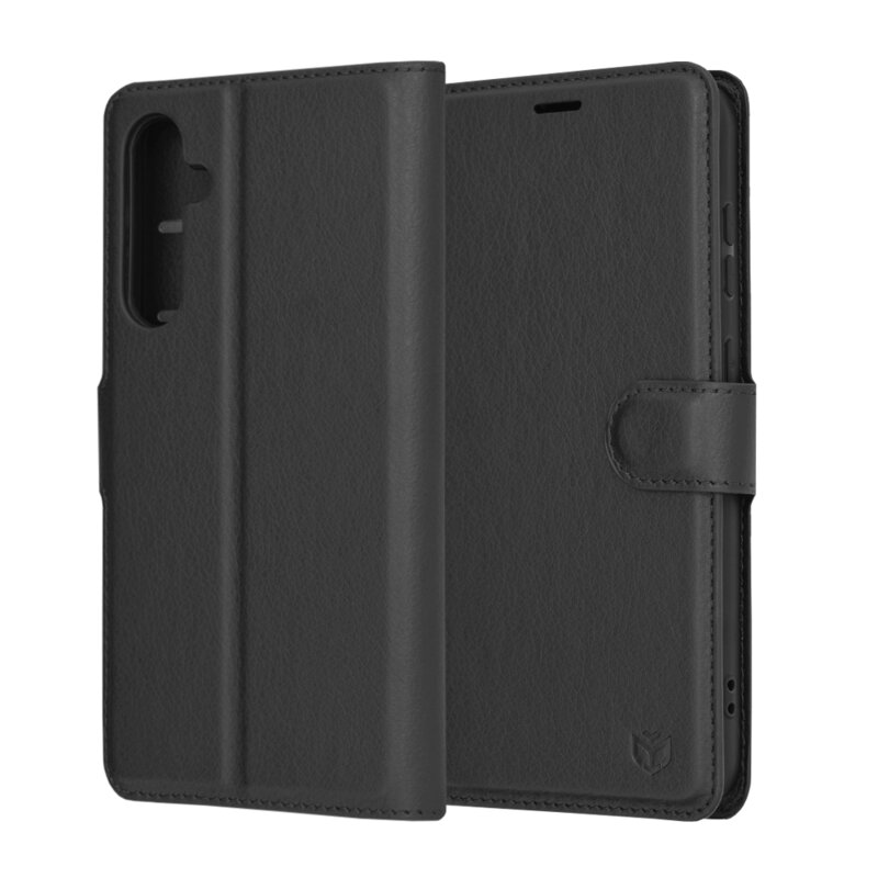 Husa Samsung Galaxy S23 FE Techsuit Leather Folio, negru