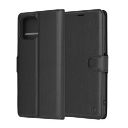 Husa Xiaomi 11T Techsuit Leather Folio, negru