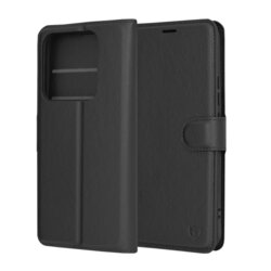 Husa Xiaomi 14 Pro Techsuit Leather Folio, negru