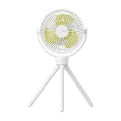 Ventilator de masa portabil premium JisuLife, alb, FA24