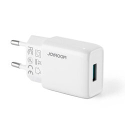 Incarcator de priza USB JoyRoom, alb, 10W, 2.1A, L-1A101