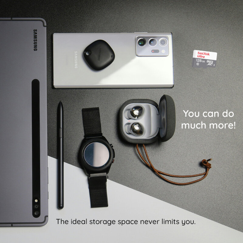 Card memorie 64GB SanDisk Ultra Android, gri, SDSQUNR-064G-GN3MN