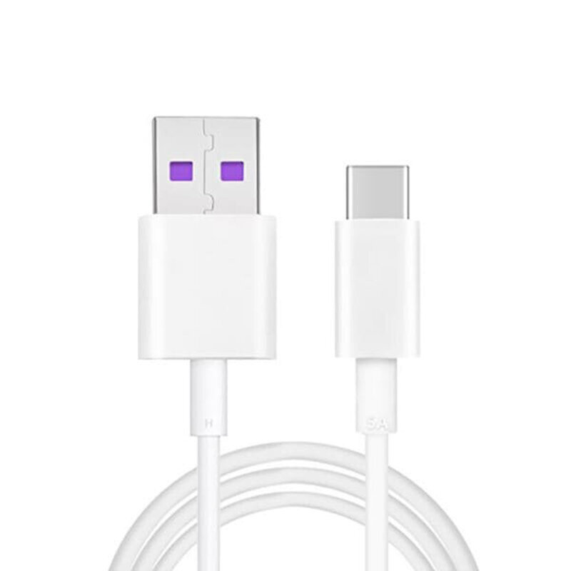 Cablu Huawei AP71 Super Charge Type-C 5A original, 1m, blister, alb