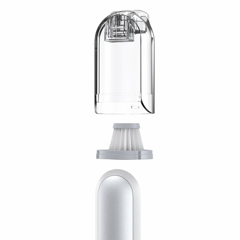 Aspirator auto wireless, filtru HEPA Baseus A1, alb, VCAQ010002