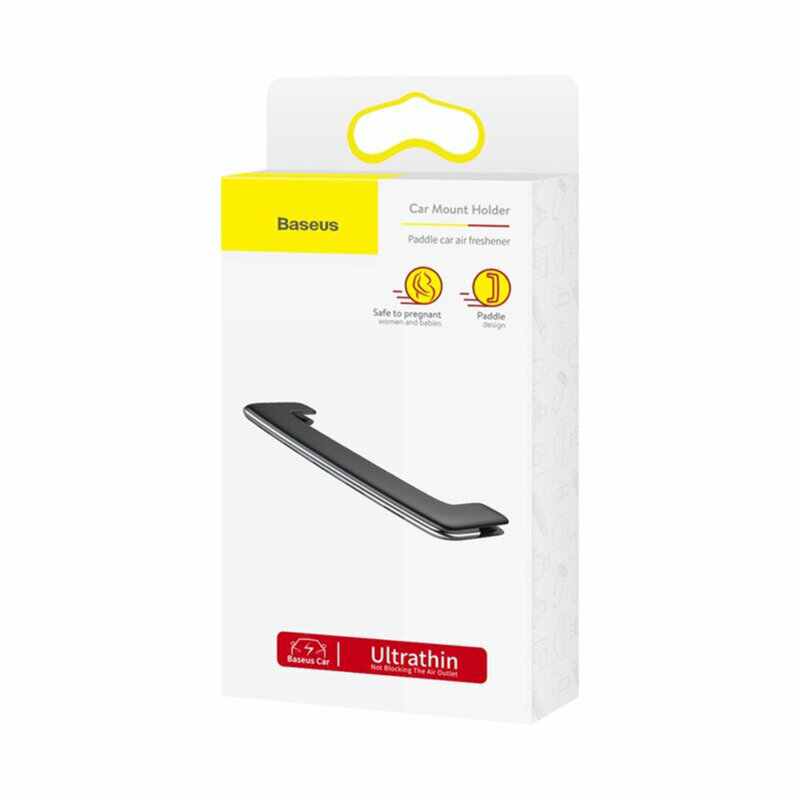 Odorizant auto Baseus Paddle Ultrathin, argintiu, SUXUN-BP0S