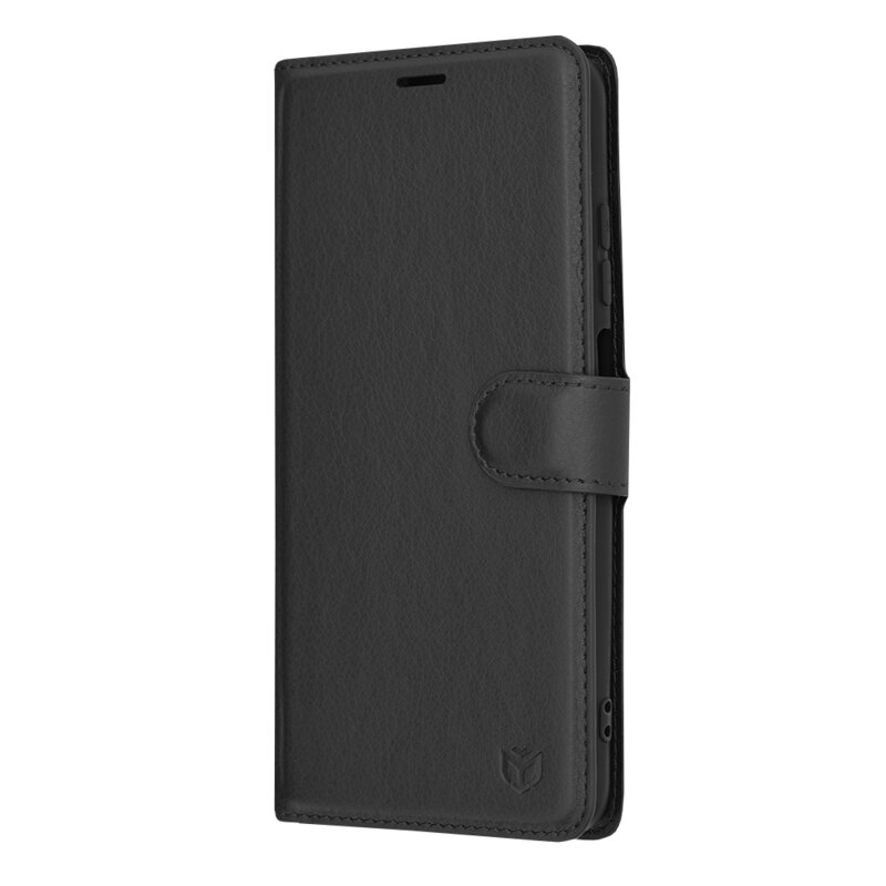 Husa Xiaomi Redmi 10 Techsuit Leather Folio, negru