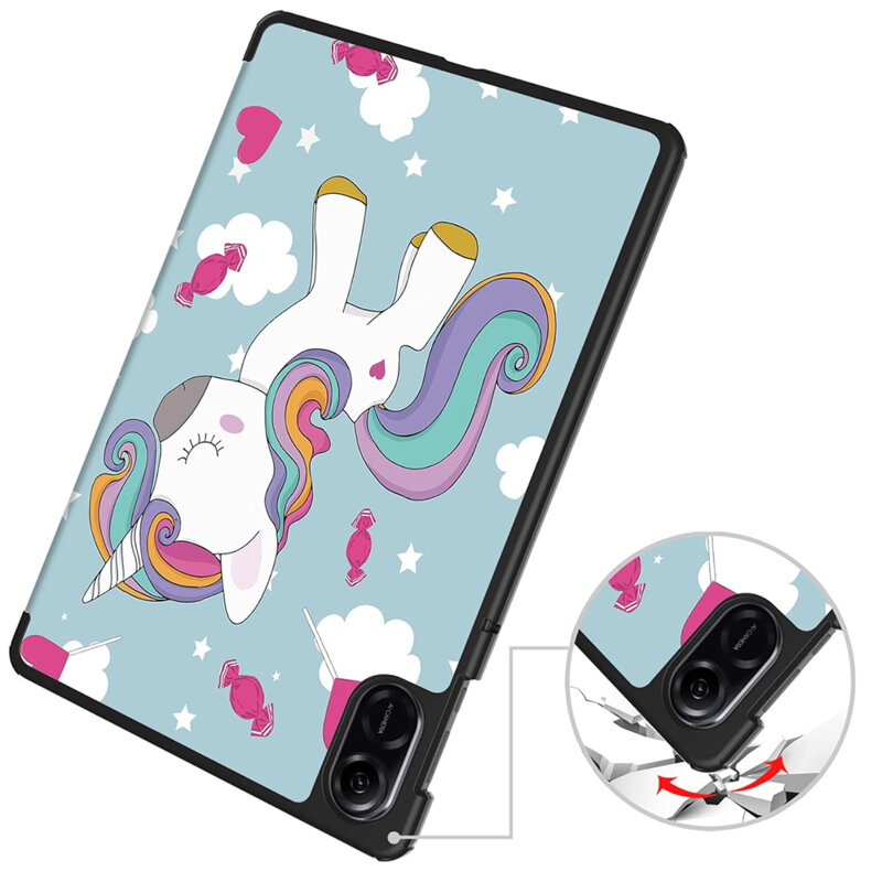 Husa Honor Pad X9 Techsuit FoldPro, Unicorn