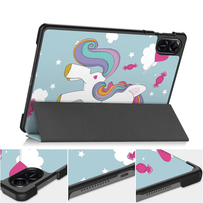 Husa Honor Pad X8 Pro Techsuit FoldPro, Unicorn