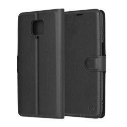 Husa Xiaomi Redmi Note 9S Techsuit Leather Folio, negru