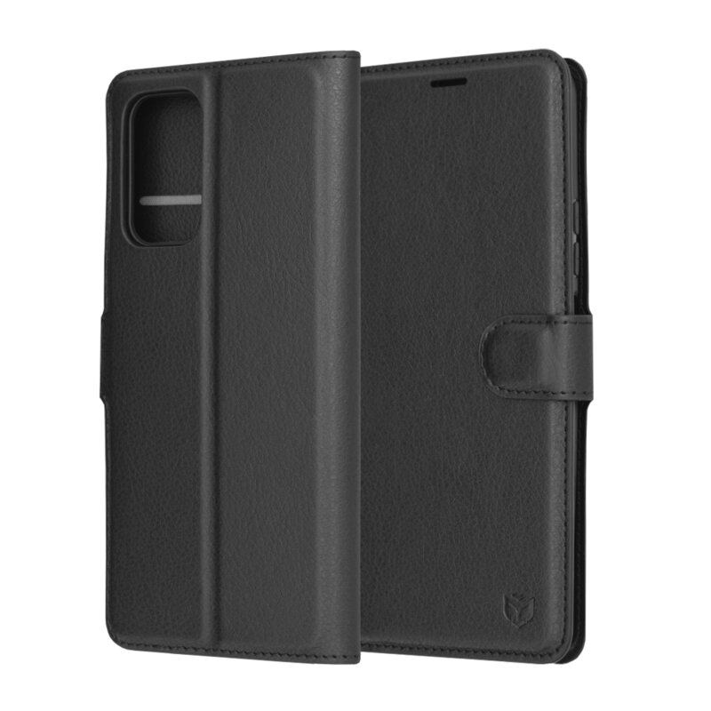 Husa Xiaomi Redmi Note 10 Pro Techsuit Leather Folio, negru