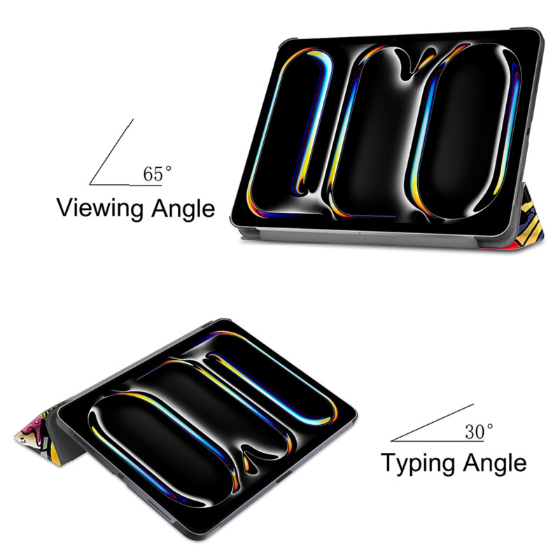 Husa iPad Pro 13 (2024) Techsuit FoldPro, Urban Vibe