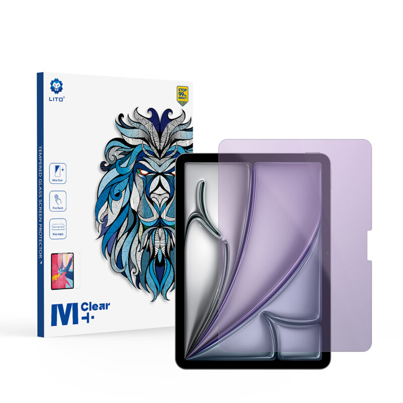 Folie sticla iPad Air 11 (2024) Lito 9H Tempered Glass Anti-Blue Light