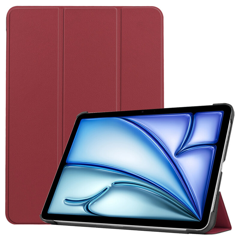 Husa iPad Air 13 (2024) Techsuit FoldPro, rosu