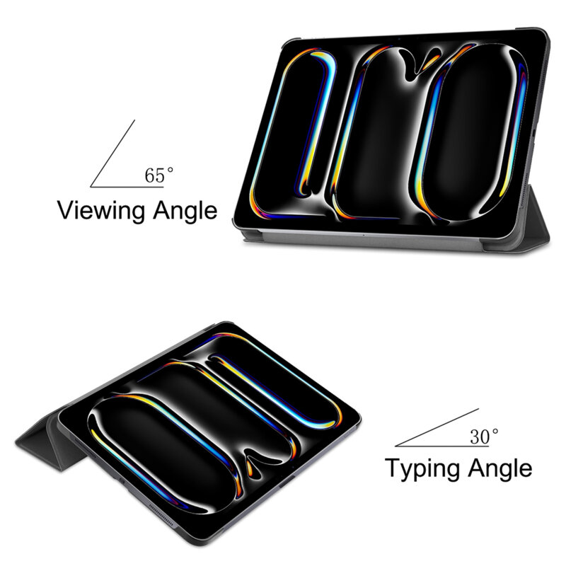 Husa iPad Pro 11 (2024) Techsuit FoldPro, negru