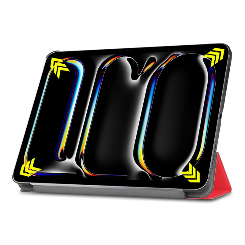 Husa iPad Pro 11 (2024) Techsuit FoldPro, rosu