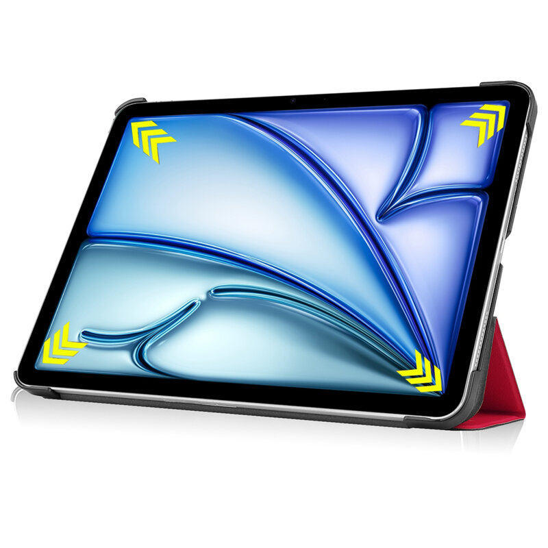 Husa iPad Air 11 (2024) Techsuit FoldPro, rosu