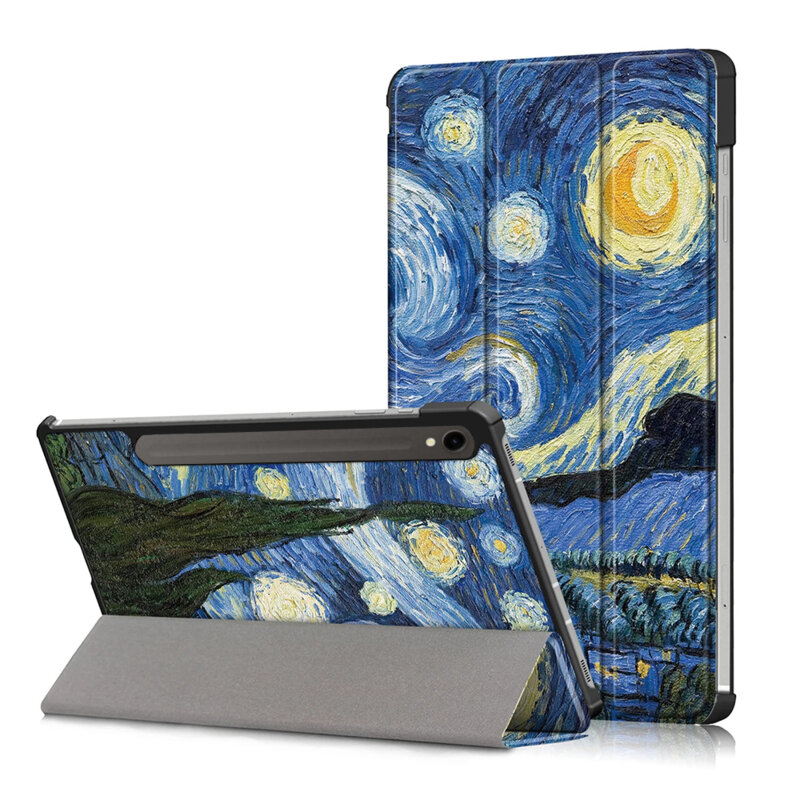 Husa Samsung Galaxy Tab S9 Techsuit FoldPro, Starry Night