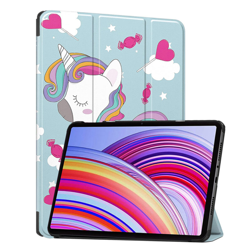 Husa Xiaomi Redmi Pad Pro Techsuit FoldPro, Unicorn