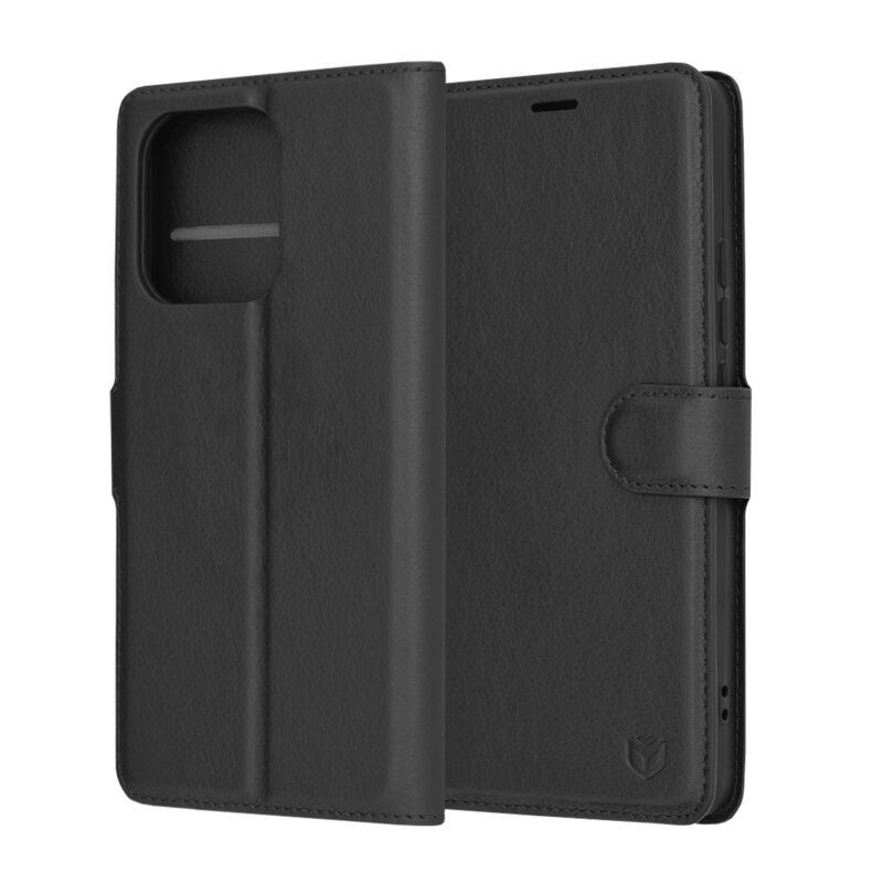 Husa Xiaomi Redmi Note 13 4G Techsuit Leather Folio, negru