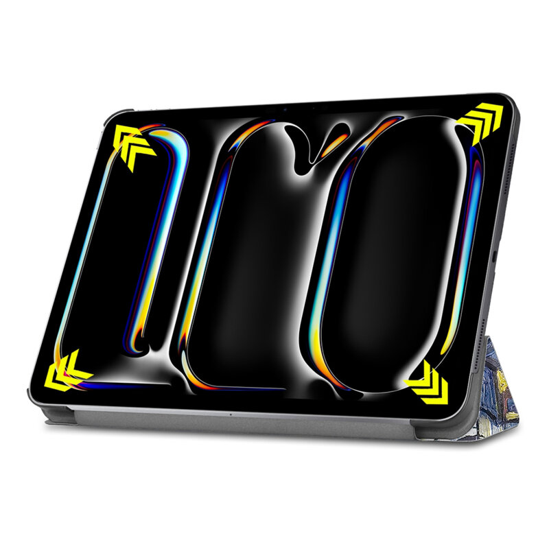 Husa iPad Pro 11 (2024) Techsuit FoldPro, Starry Night