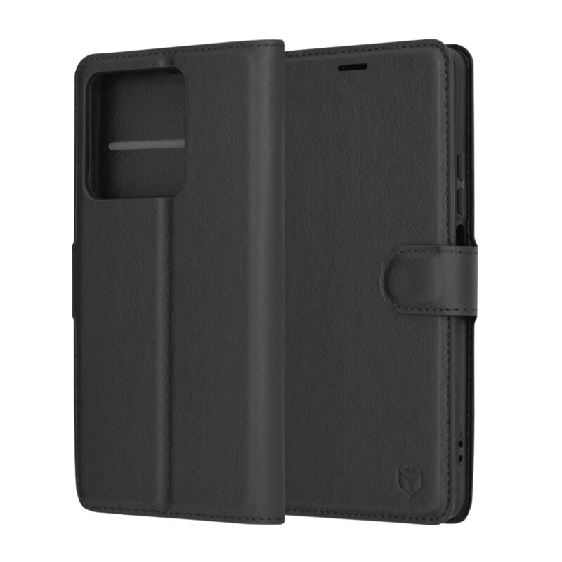 Husa Xiaomi Redmi Note 13 5G Techsuit Leather Folio, negru
