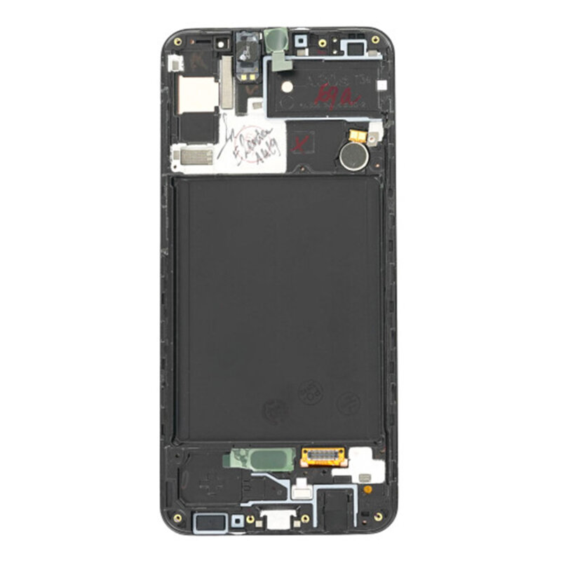 Display Samsung Galaxy A30s (SM-A307) touchscreen cu rama, negru