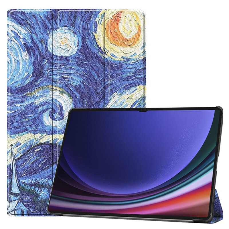 Husa Samsung Galaxy Tab S9 Ultra Techsuit FoldPro, Starry Night