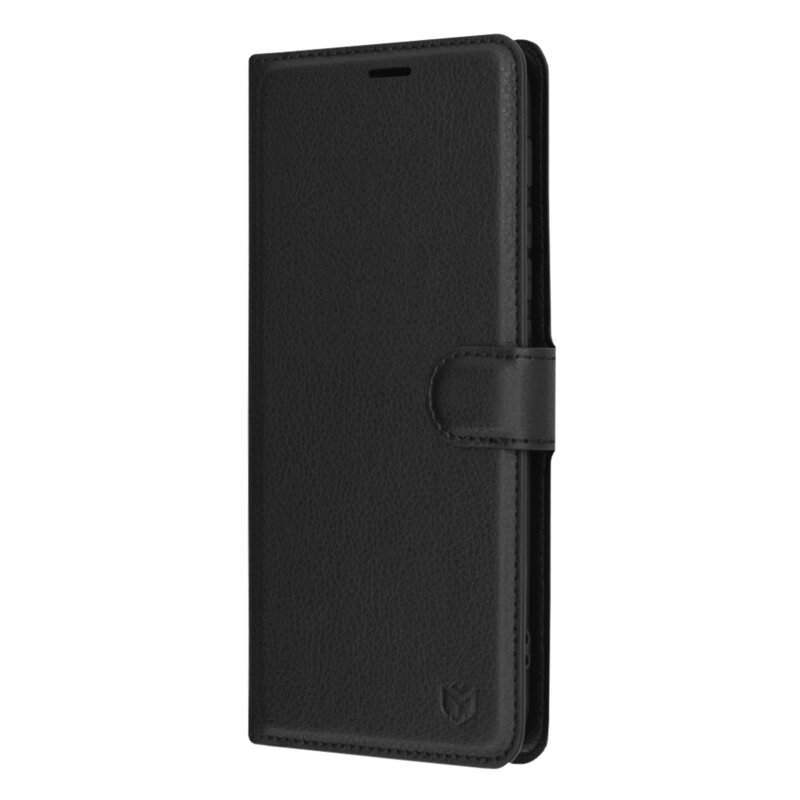 Husa Motorola Moto G10 Techsuit Leather Folio, negru