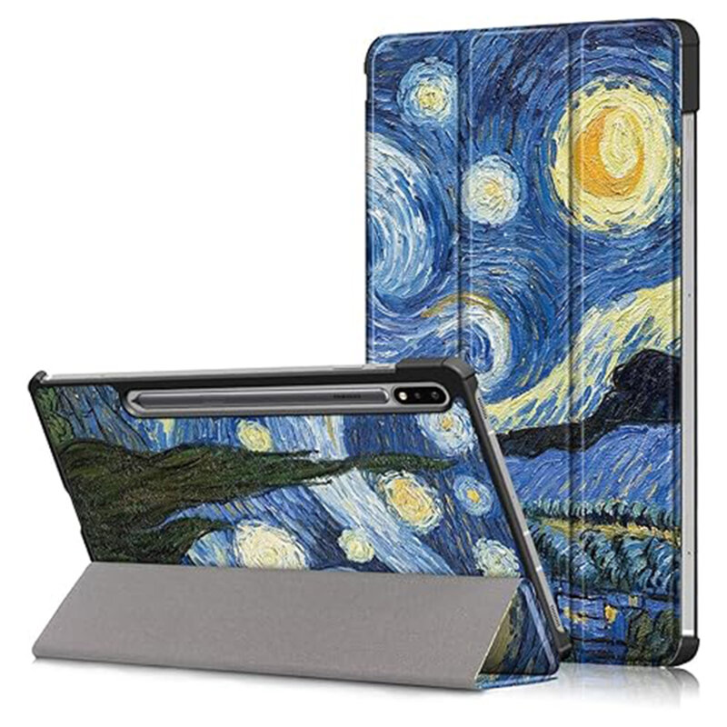Husa Samsung Galaxy Tab S8 Plus Techsuit FoldPro, Starry Night