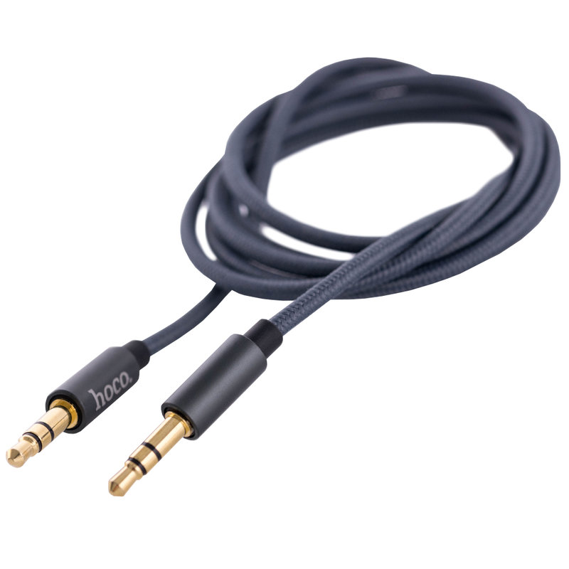 Cablu audio Hoco Jack 3.5mm - Jack 3.5mm - Black