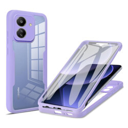 Husa 360° Xiaomi Poco C65 Techsuit ColorVerse, mov