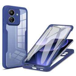 Husa 360° Xiaomi Redmi 13C 4G Techsuit ColorVerse, albastru