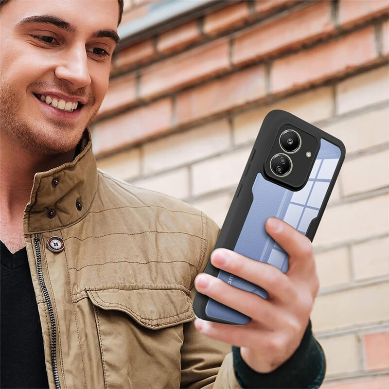 Husa 360° Xiaomi Poco C65 Techsuit ColorVerse, albastru