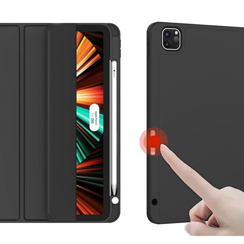 Husa Xiaomi Pad 6 Techsuit Flex Trifold Pen, gri