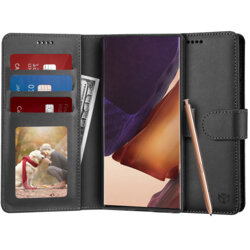 Husa 360 Samsung Galaxy Note 20 Ultra 5G Techsuit Diary Book, negru