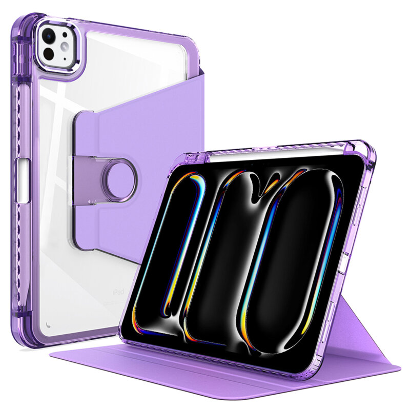 Husa iPad Pro 13 (2024) Techsuit Crystal Vision, mov