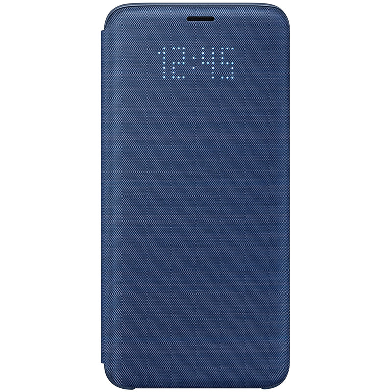 Husa Originala Samsung Galaxy S9 LED View Cover Albastru