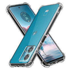 Husa Motorola Edge 40 Neo Techsuit Shockproof Clear Silicone, transparenta